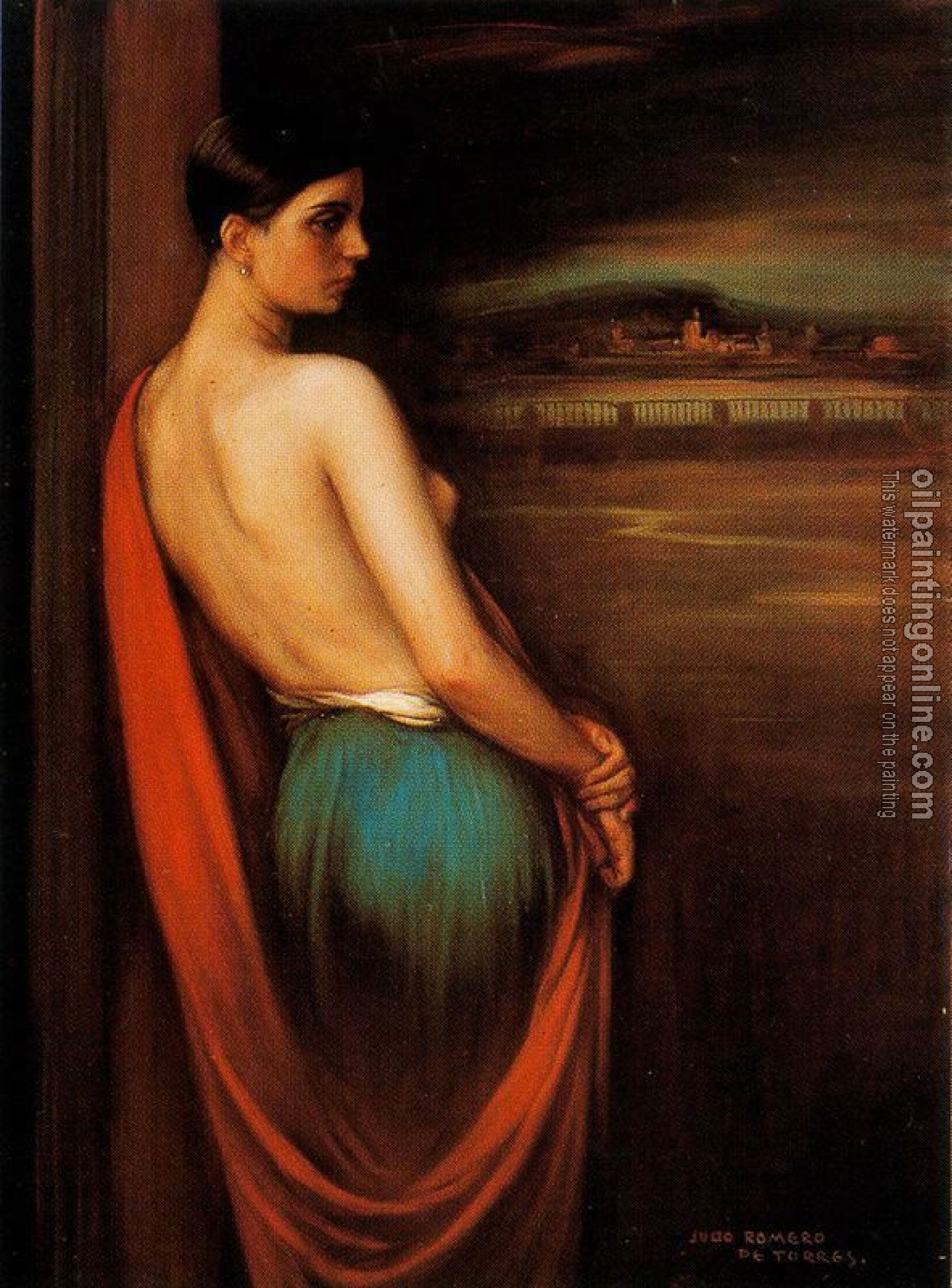 Julio Romero de Torres - En la ribera